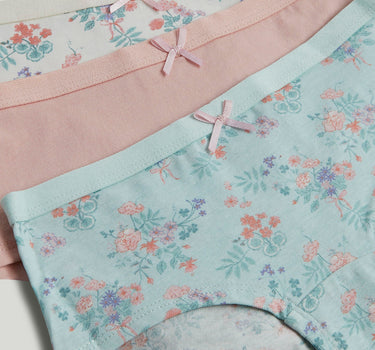 Mothercare 3 Pack Floral Hipster Briefs