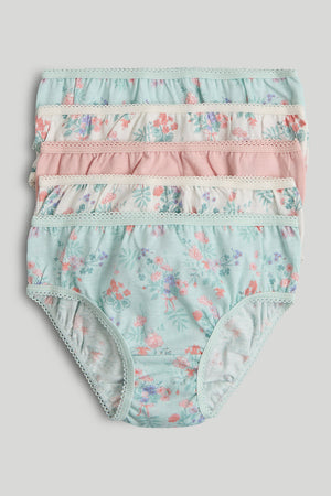 Mothercare 5 Pack Floral Briefs