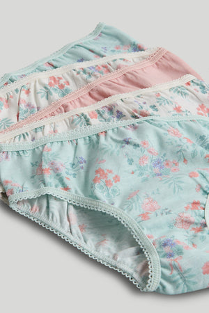 Mothercare 5 Pack Floral Briefs