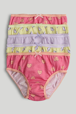 Mothercare 5 Pack Hearts Briefs