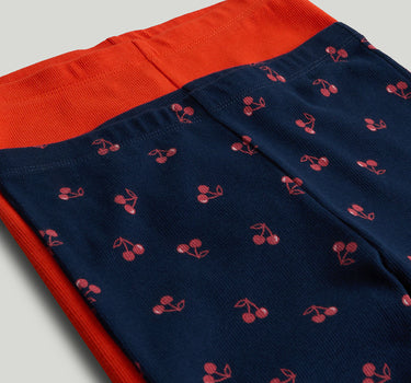 Mothercare 2 Pack Flared Ribbed Leggings