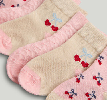 Mothercare 3 Pack Pink Baby Socks