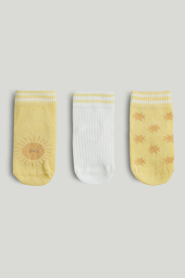 Mothercare 3 Pack Sunshine Baby Socks
