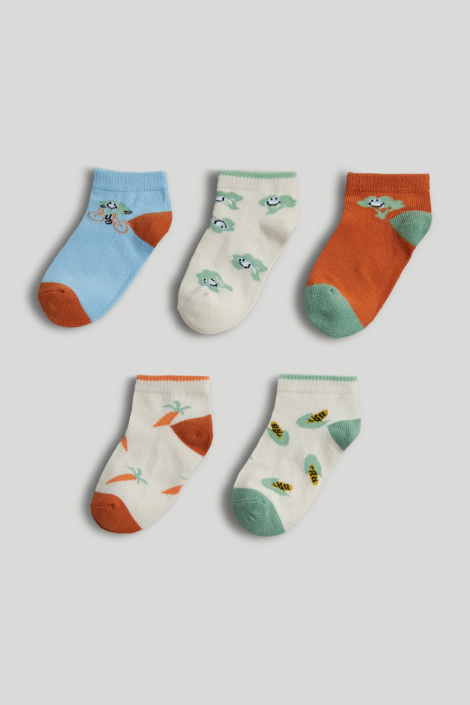 Mothercare 5 Pack Trainer Socks