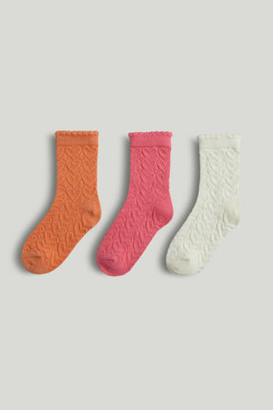 Mothercare 3 Pack Heart Socks
