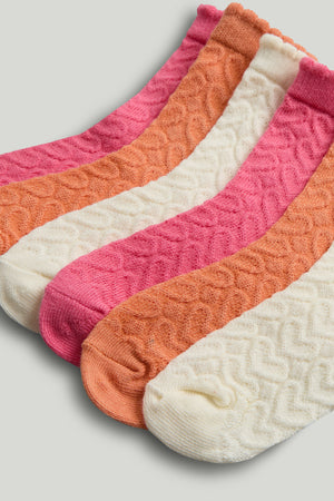 Mothercare 3 Pack Heart Socks