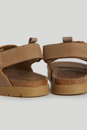Mothercare Brown Double-Buckle Sandals