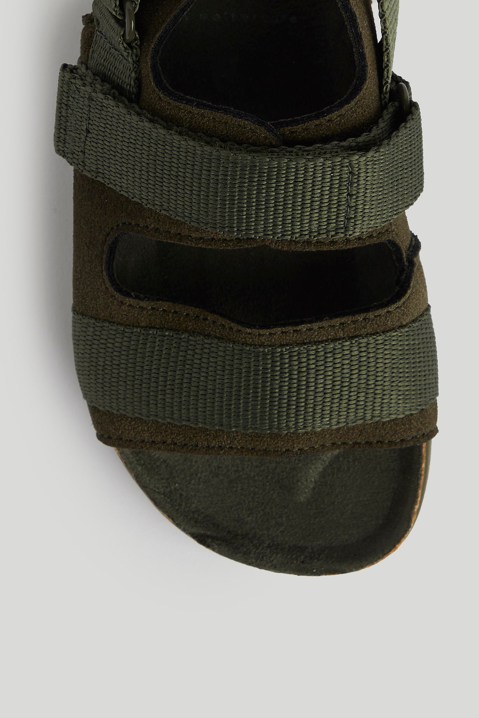 Mothercare Khaki Double-Strap Sandals