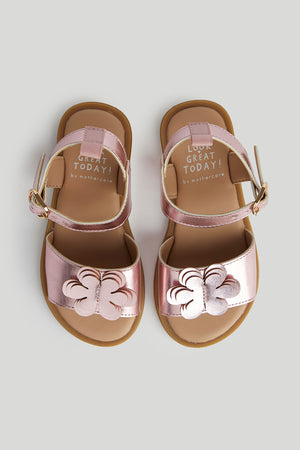 Mothercare Pink Flower Sandals