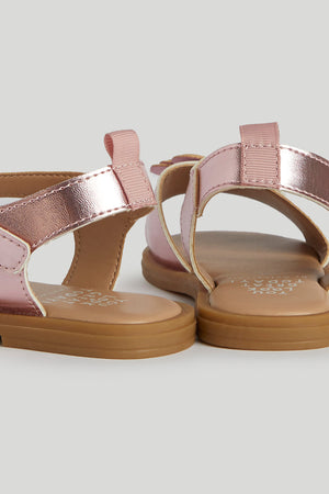 Mothercare Pink Flower Sandals