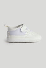 Load image into Gallery viewer, Mothercare White Pram Trainers
