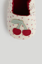 Load image into Gallery viewer, Mothercare Cherry Baby Slippers
