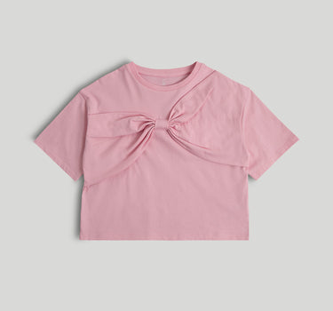 Mothercare Pink Bow T-Shirt