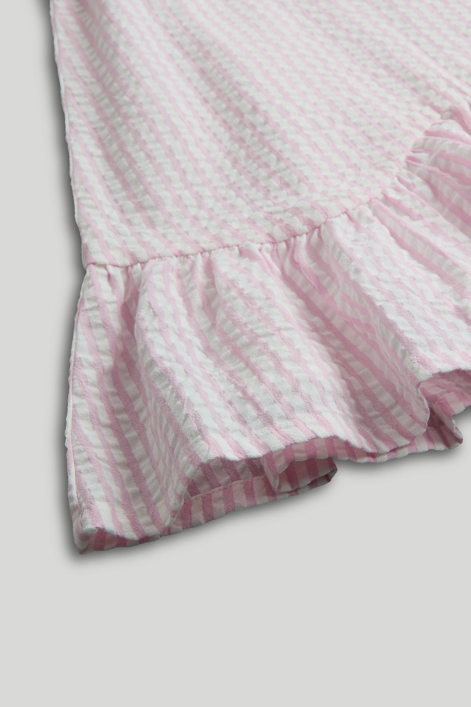 Mothercare Pink Striped Cotton Dress