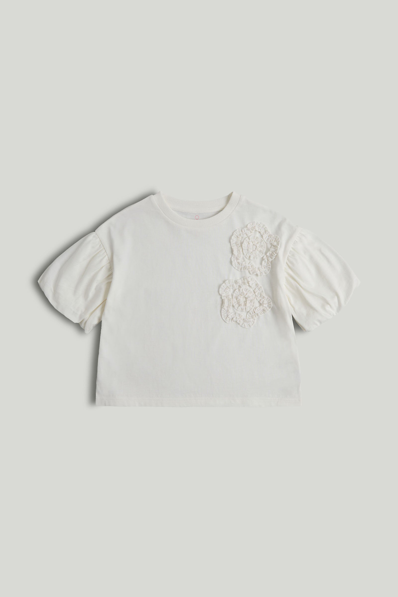 Mothercare White Flower T-Shirt
