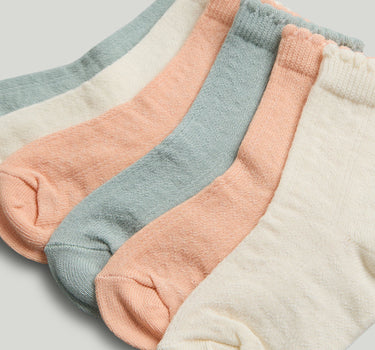 Mothercare 3 Pack Textured Baby Socks