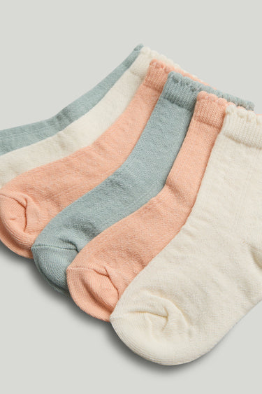Mothercare 3 Pack Textured Baby Socks