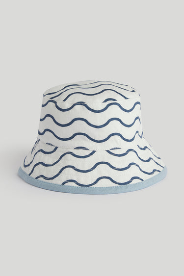 Mothercare Striped UPF50+ Bucket Hat