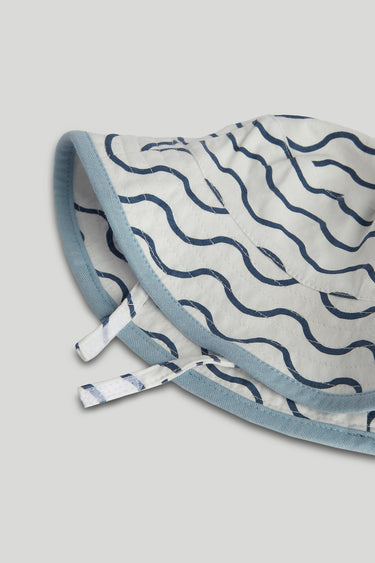 Mothercare Striped UPF50+ Bucket Hat