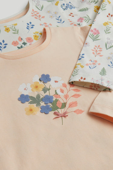 Mothercare Floral Pyjamas - 2 Pack