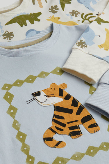 Mothercare 2 Pack Safari Pyjamas