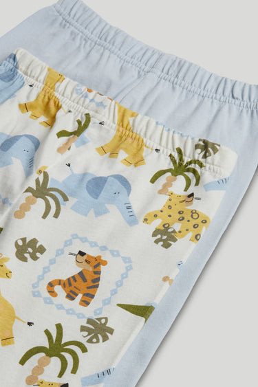 Mothercare 2 Pack Safari Pyjamas