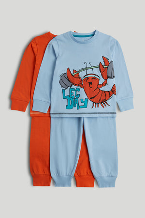 Mothercare Sport Pyjamas - 2 Pack