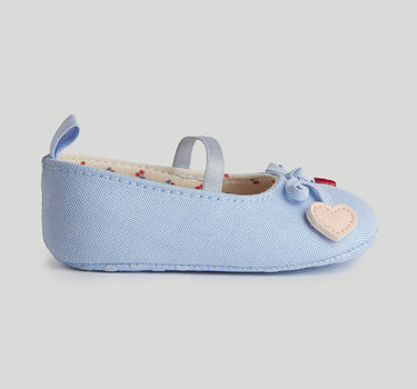 Mothercare Denim Ballerina Pram Shoes