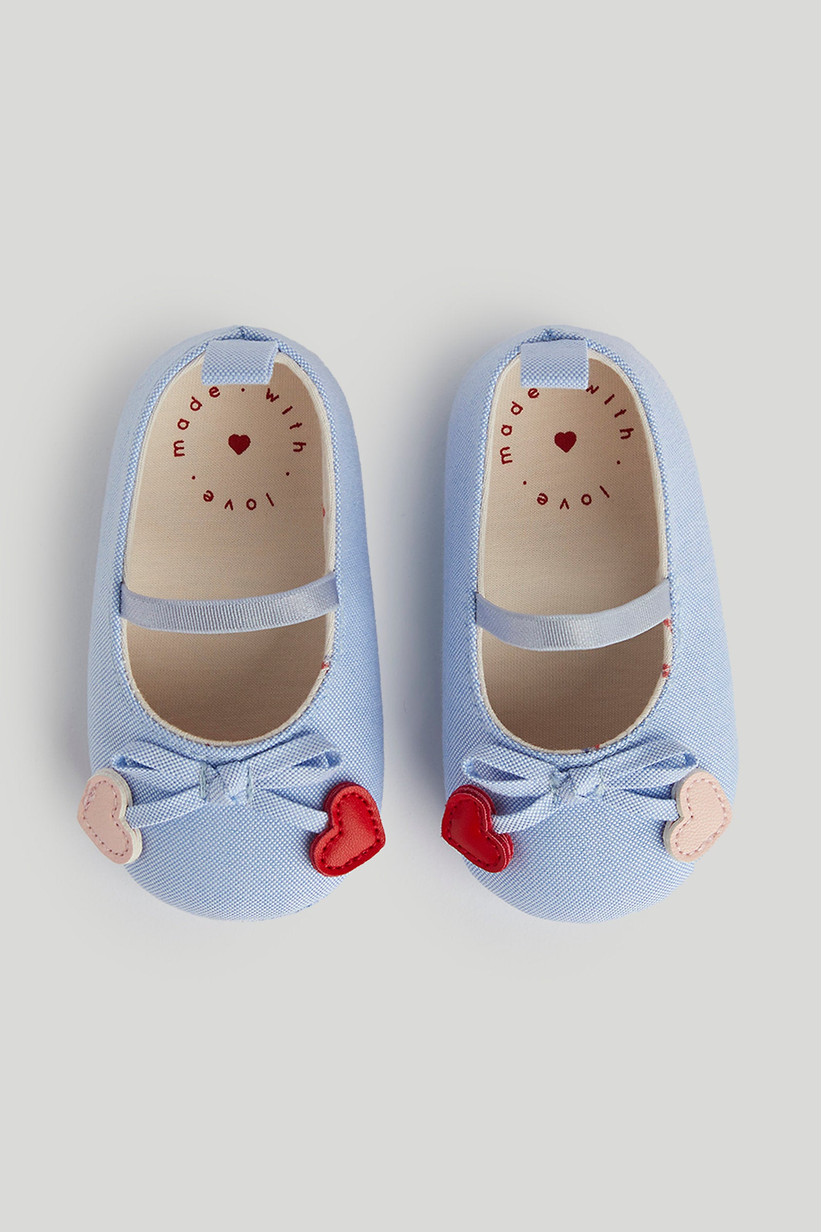 Mothercare Denim Ballerina Pram Shoes