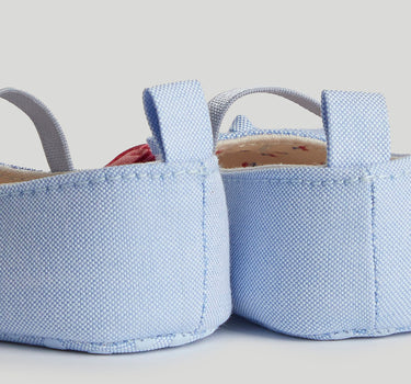 Mothercare Denim Ballerina Pram Shoes