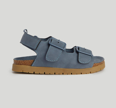 Mothercare Blue Double-Buckle Sandals