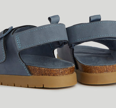 Mothercare Blue Double-Buckle Sandals