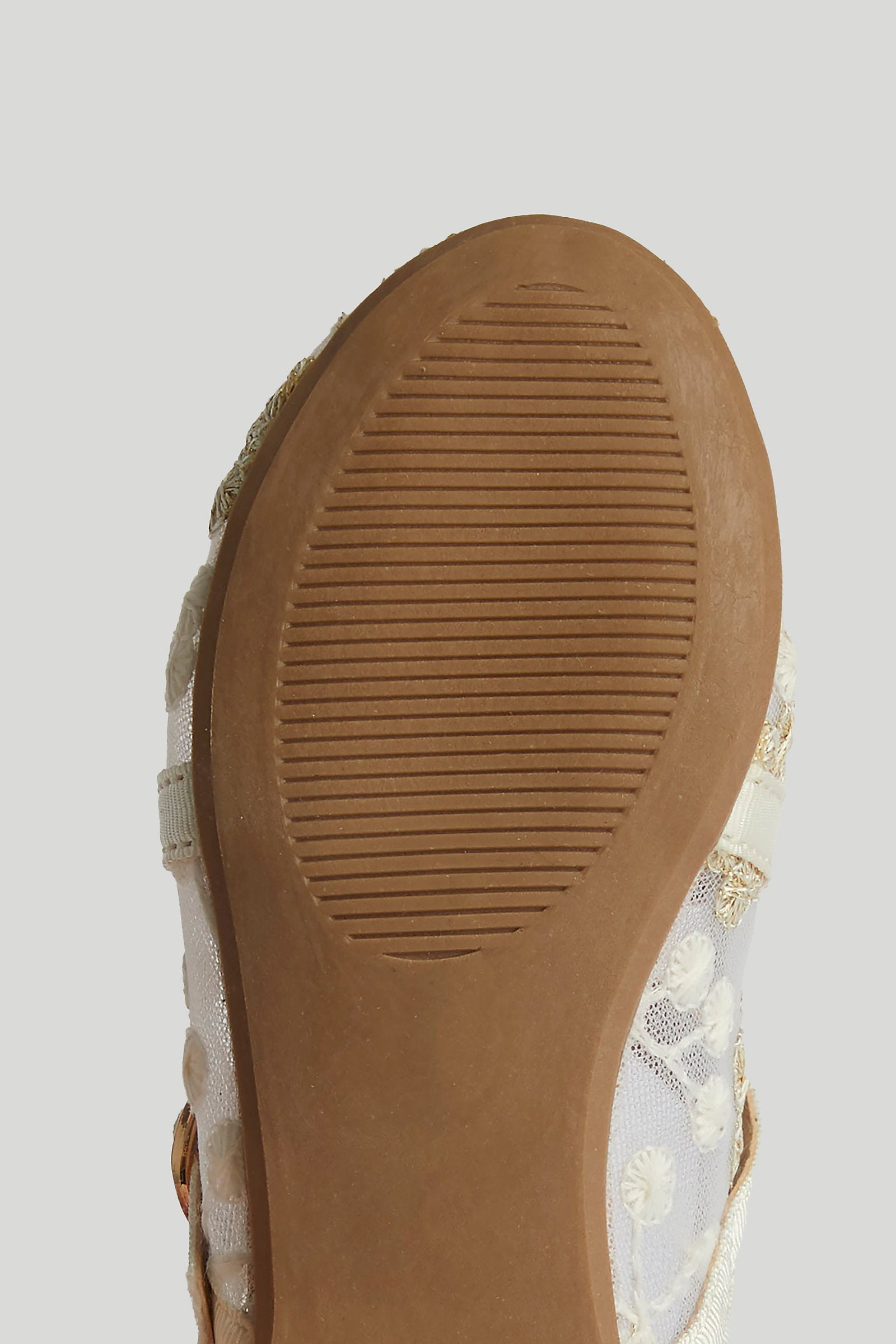 Mothercare White Mesh Ballerina Shoes