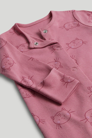 Mothercare Animals Footless Sleepsuits - 3 Pack