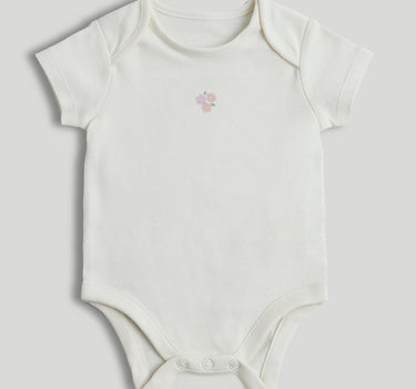 Mothercare Bird Short-Sleeved Bodysuits - 5 Pack