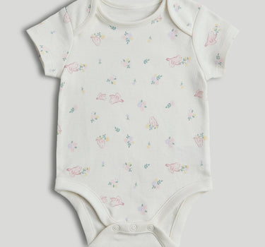 Mothercare Bird Short-Sleeved Bodysuits - 5 Pack