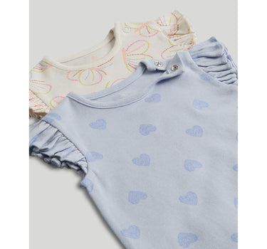 Mothercare Butterfly Rompers - 2 Pack