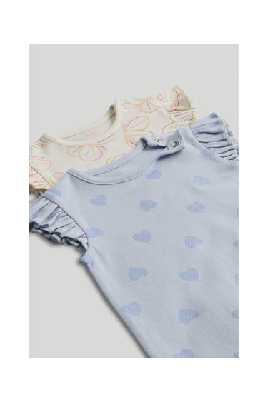 Mothercare Butterfly Rompers - 2 Pack