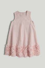 Load image into Gallery viewer, Mothercare Pink Flower Hem Occasion Dress
