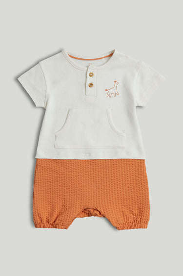 Mothercare T-Shirt and Shorts Romper