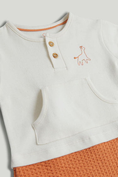 Mothercare T-Shirt and Shorts Romper