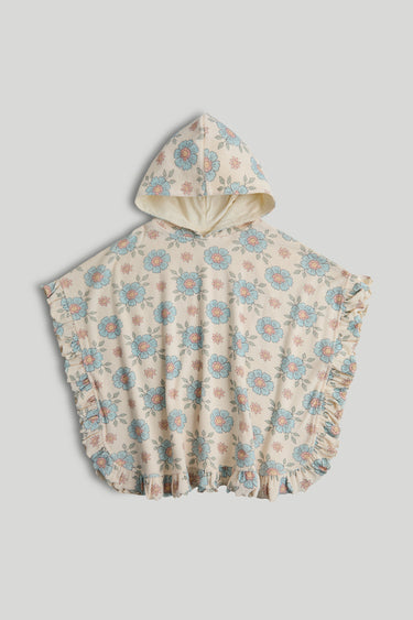 Mothercare Floral Towelling Poncho