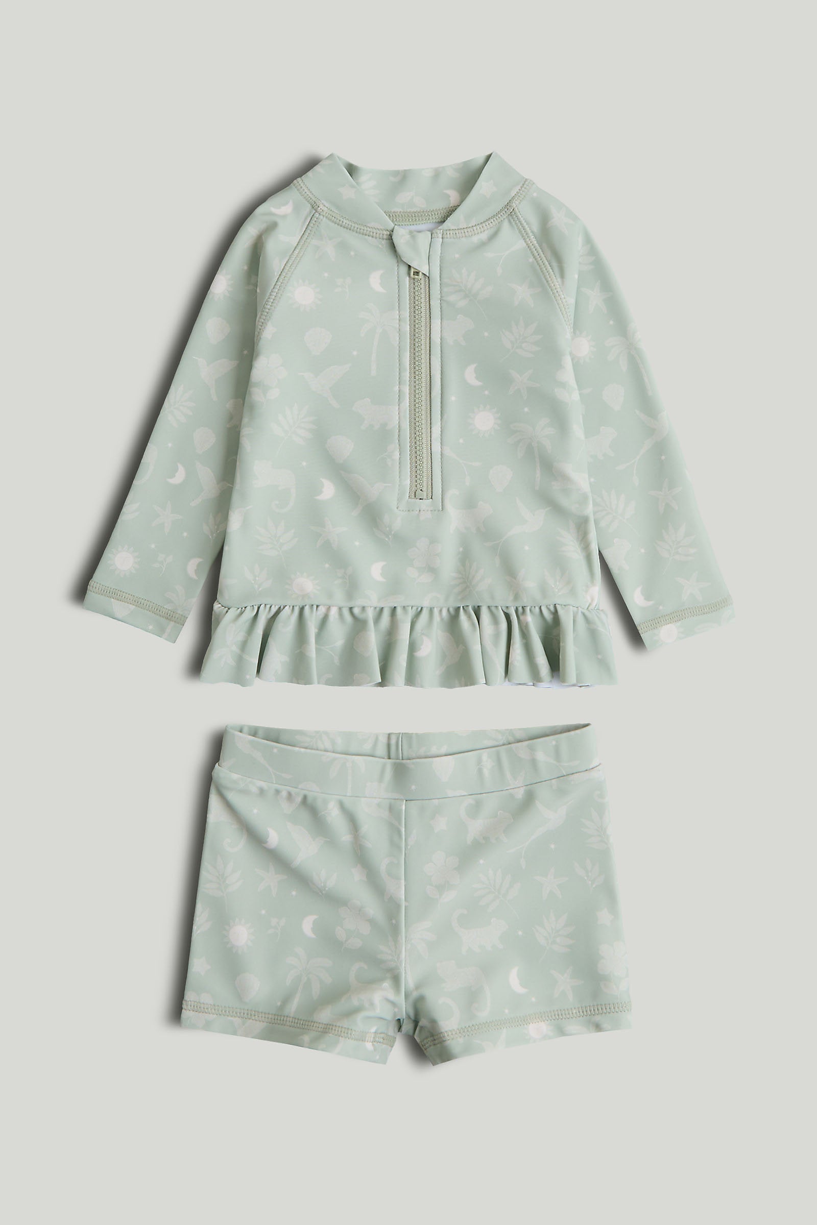 Mothercare Sunsafe UPF50+ Rash Vest and Shorts Set