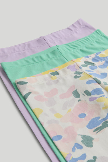 Mothercare Butterfly Leggings - 3 Pack