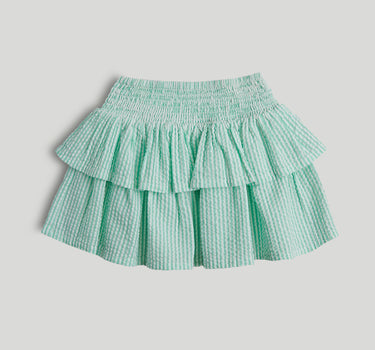 Mothercare Green Striped Ruffle Skirt