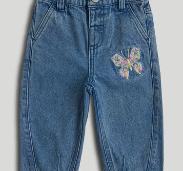 Mothercare Barrel-Leg Denim Jeans