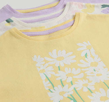 Mothercare 3 Pack Peplum T-Shirts