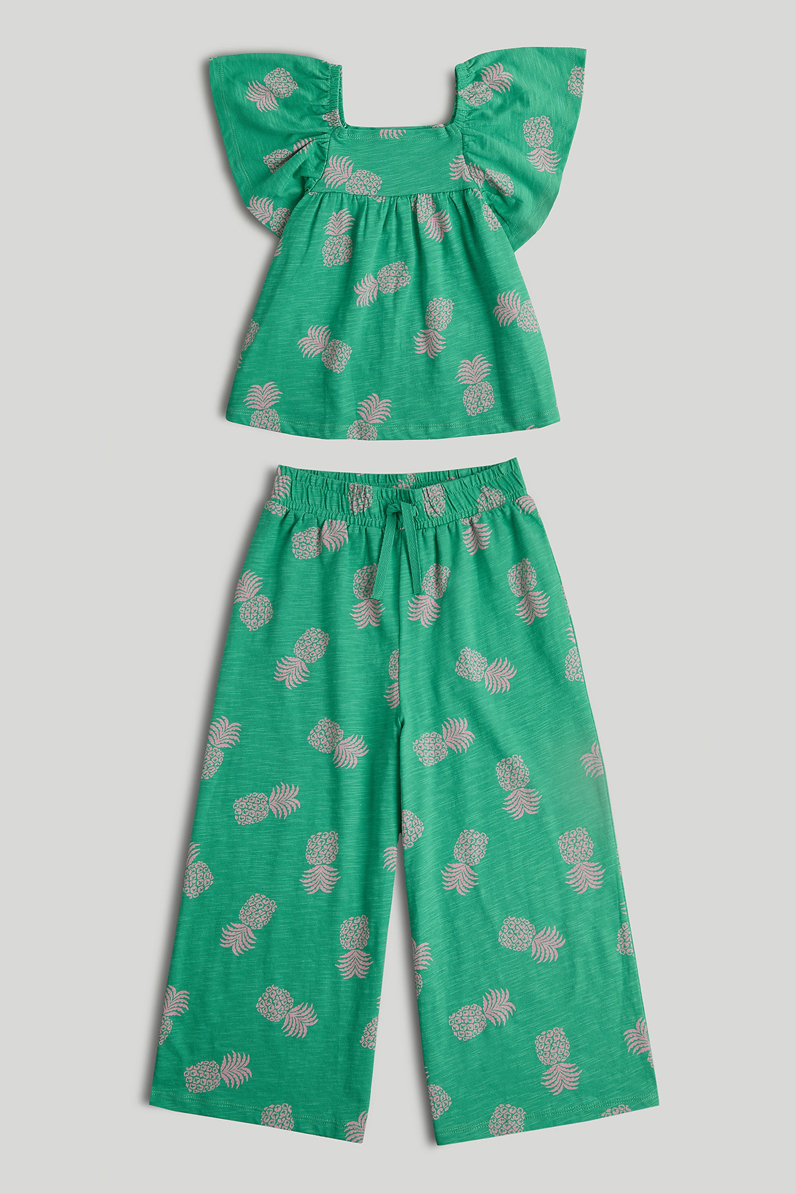 Mothercare Green Top and Trousers Outfit