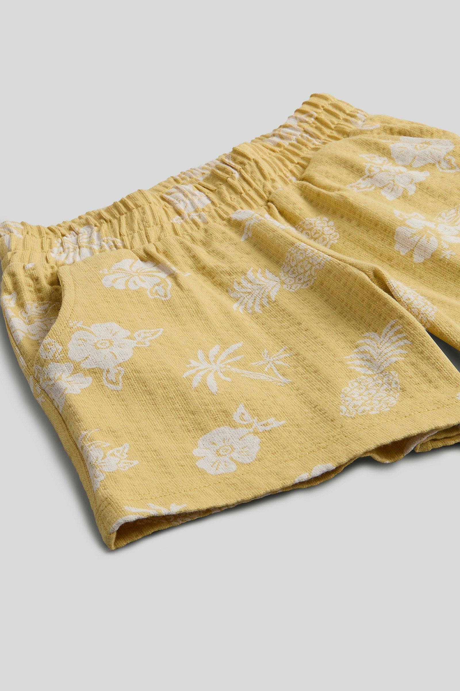 Mothercare Yellow Shirt and Shorts Outfit
