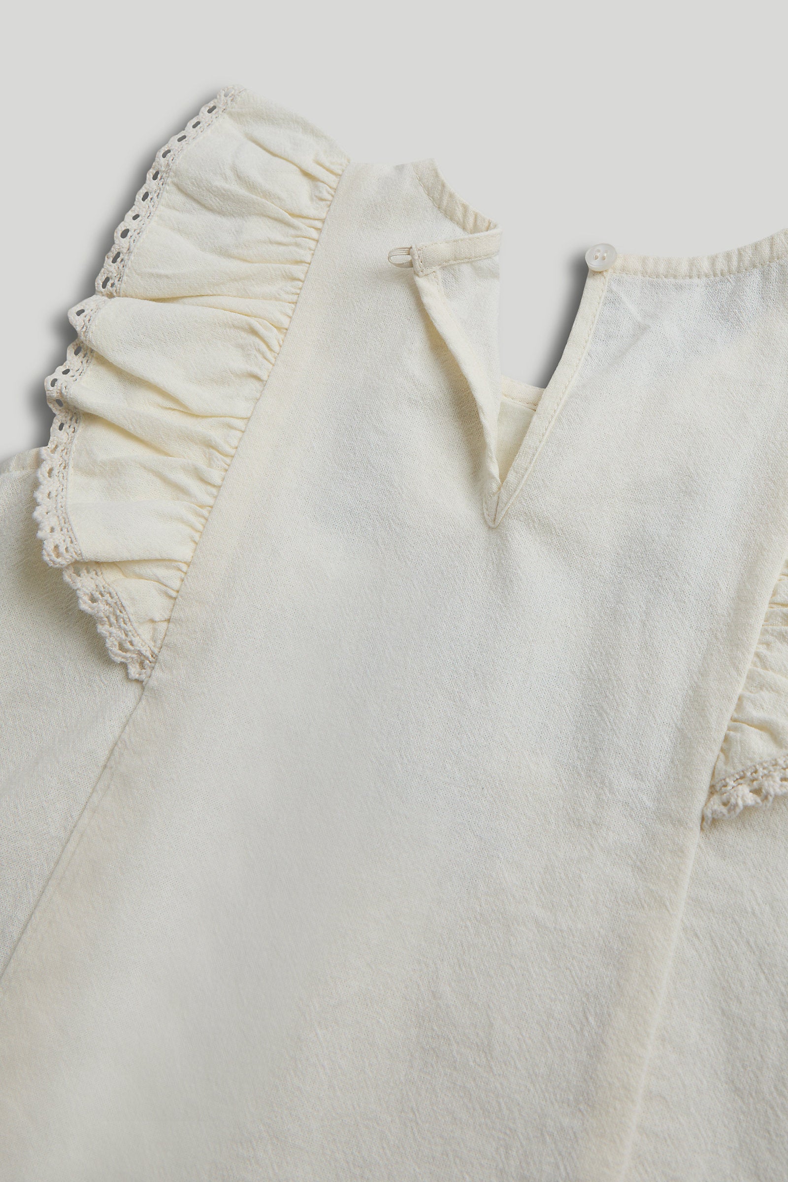 Mothercare Embroidered Blouse and Trousers Outfit